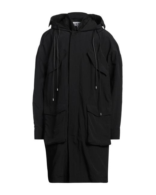 Loewe Black Overcoat & Trench Coat for men