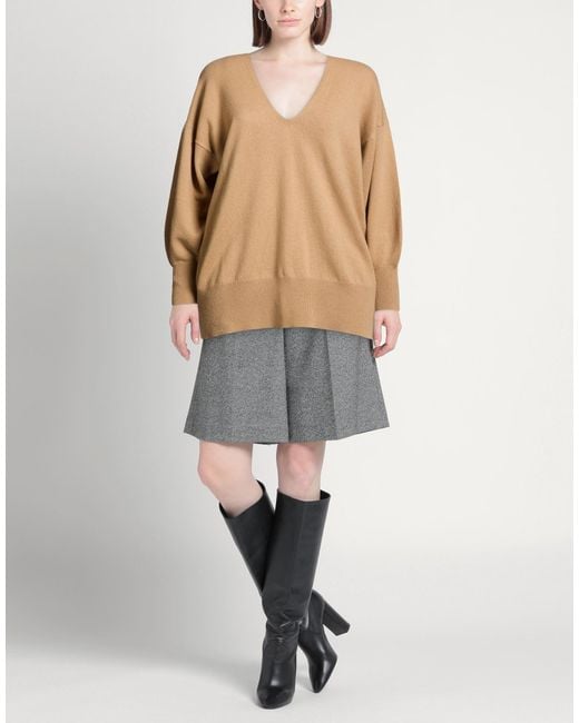 Pullover Alpha Studio en coloris Natural