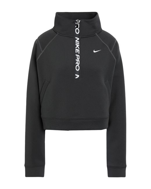 Nike Sweatshirt in Black | Lyst