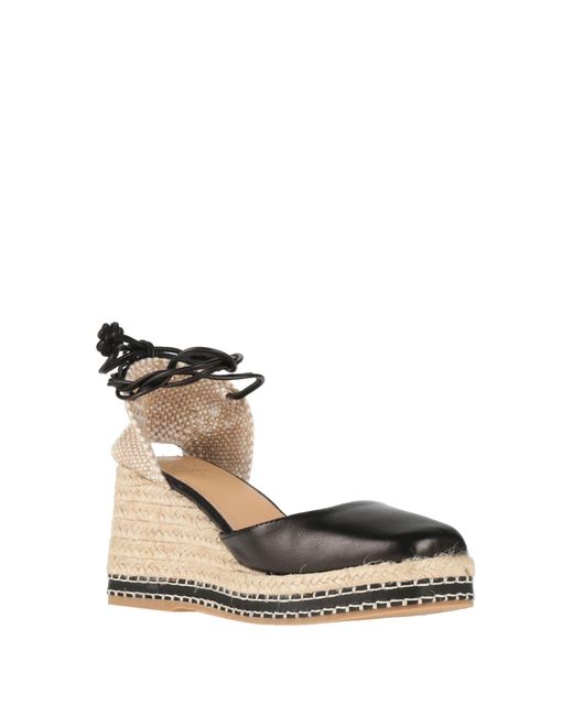 Castaner Natural Espadrilles Leather