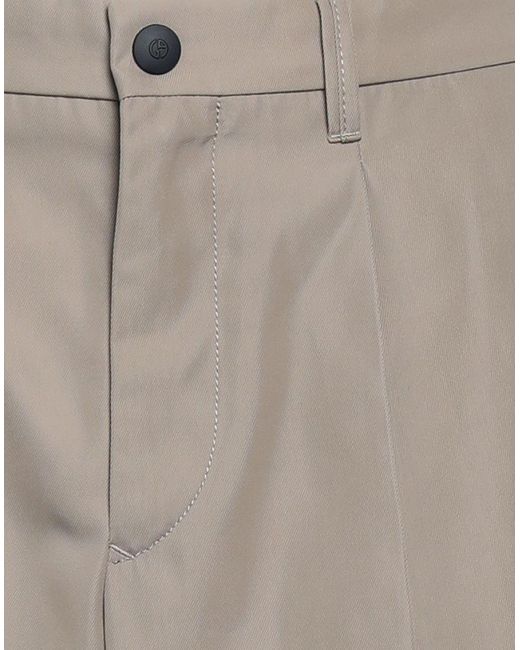 Giorgio Armani Gray Pants for men