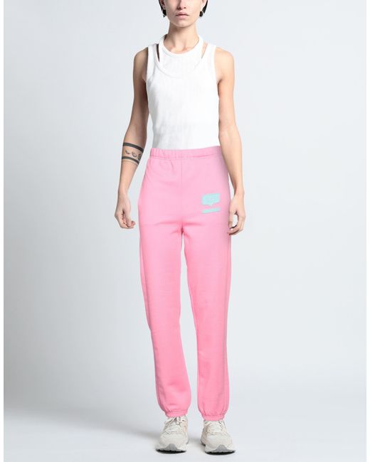Chiara Ferragni Pink Trouser