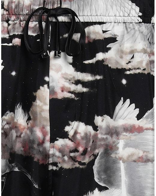Amiri Black Shorts & Bermuda Shorts Silk for men