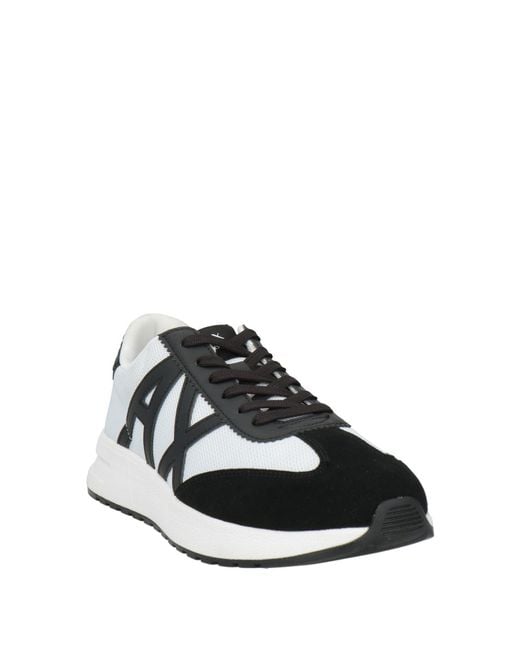 ARMANI EXCHANGE White Trainers for men
