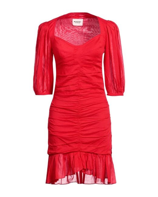 Isabel Marant Red Mini Dress