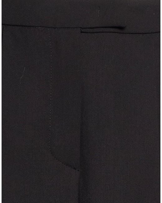 Kaos Black Pants Polyester, Viscose, Elastane