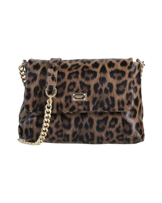 Marc Ellis Black Sand Cross-Body Bag Leather