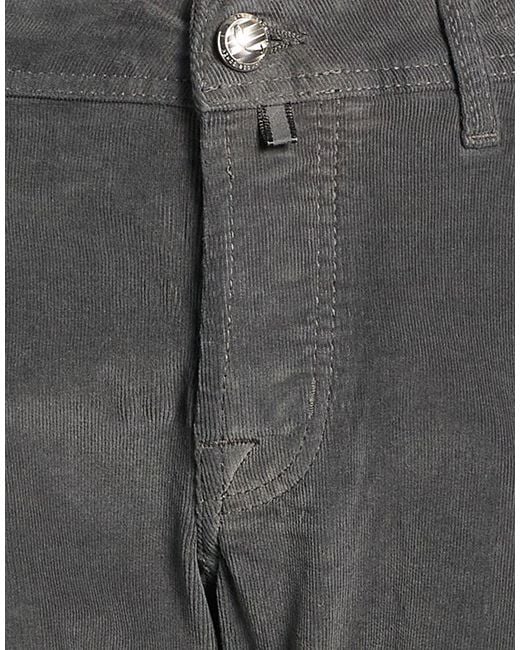 Jacob Cohen Gray Pants Cotton, Elastane, Polyester for men