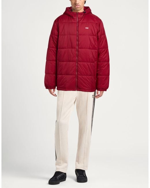 Vans Red Puffer for men