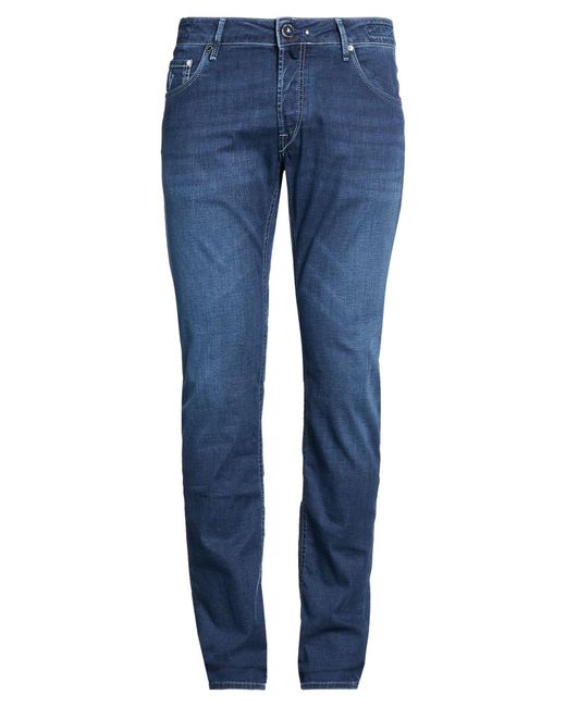 Hand Picked Blue Jeans Cotton, Elastomultiester, Elastane for men
