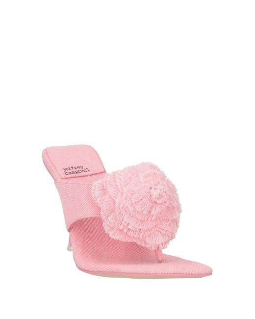 Infradito di Jeffrey Campbell in Pink