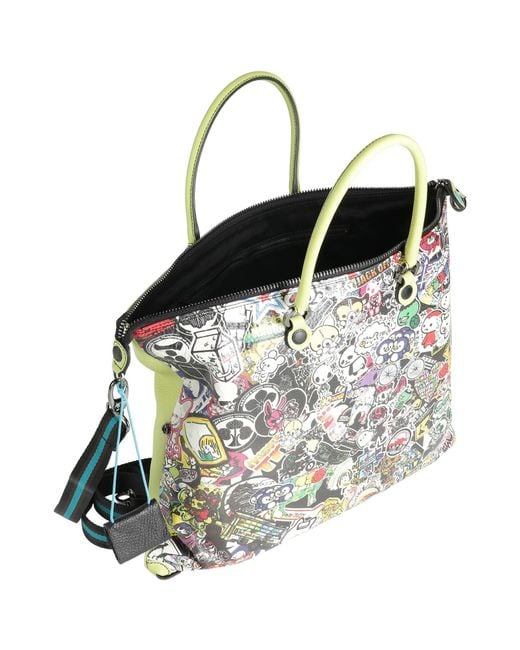 Gabs White Lime Handbag Calfskin