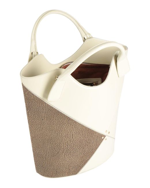Borbonese White Handbags