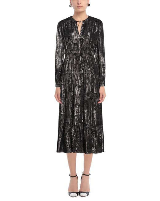 Ba&sh Black Midi Dress