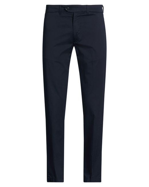 Tela Genova Blue Midnight Pants Cotton, Elastane for men