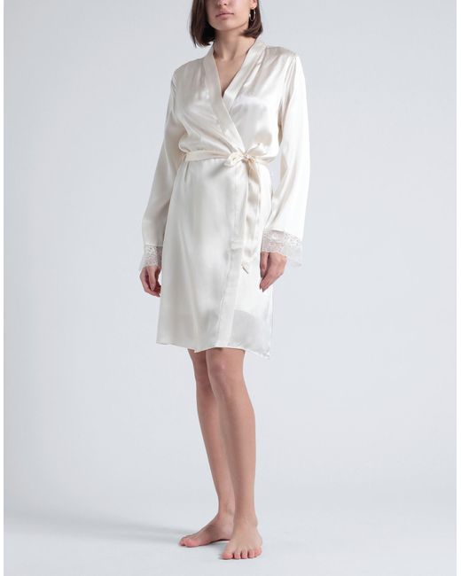 Calvin Klein White Dressing Gown Or Bathrobe