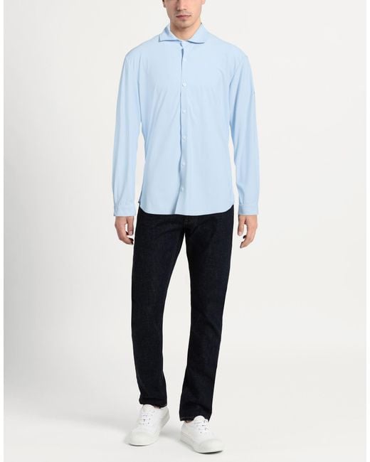Camicia di Heskimo in Blue da Uomo
