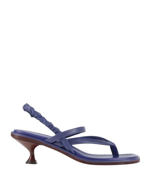 Tod's Blue Thong Sandal
