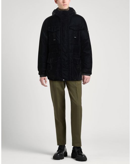 Peuterey Blue Puffer Viscose, Polyamide for men