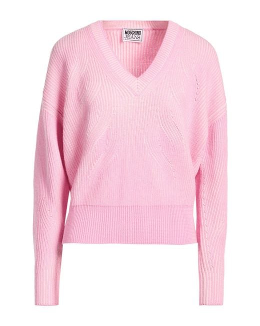 Pullover Moschino de color Pink