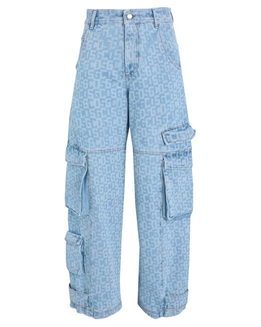 Pantaloni Jeans di Gcds in Blue da Uomo