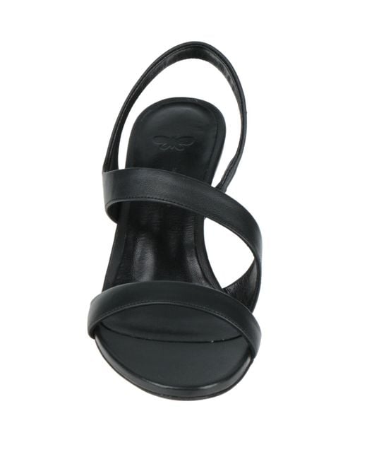 Weekend by Maxmara Black Sandals Leather