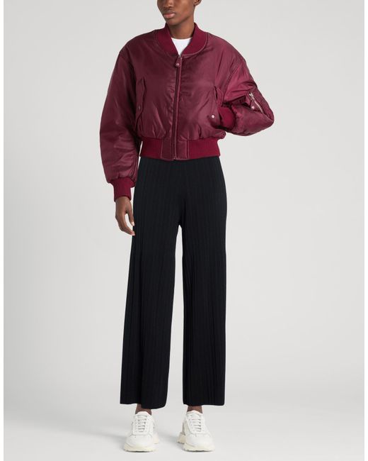 Weekend by Maxmara Blue Pants Viscose, Polyester