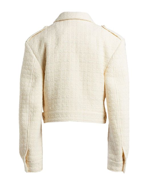 Givenchy Natural Cream Jacket Wool, Polyester