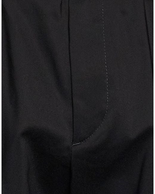 White Sand Black Pants Cotton, Polyamide, Elastane for men
