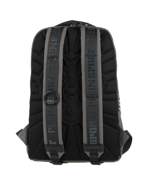 Philipp Plein Gray Backpacks for men