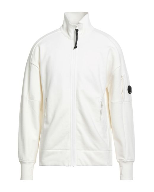 C P Company White Sweatshirt for men
