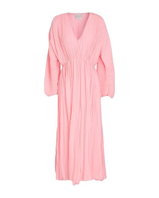 Forte_forte Pink Midi Dress Polyester