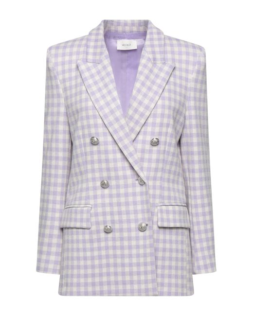 ViCOLO Purple Suit Jacket