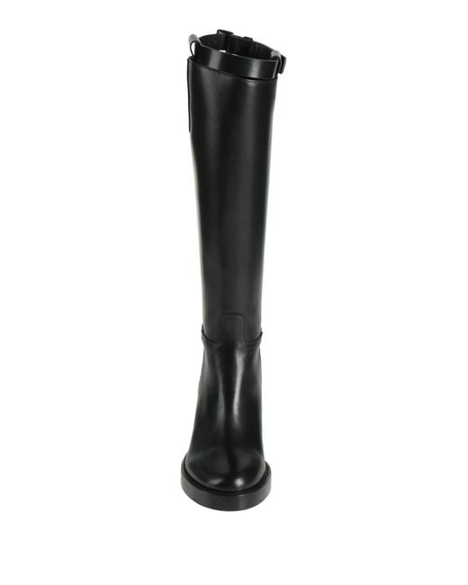 Ann Demeulemeester Black Boot Leather