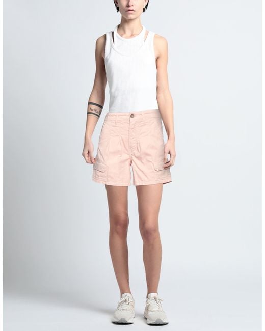 40weft Pink Denim Shorts
