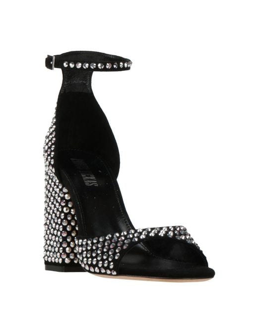 Paris Texas White Holly Fiona 100Mm Suede Sandals