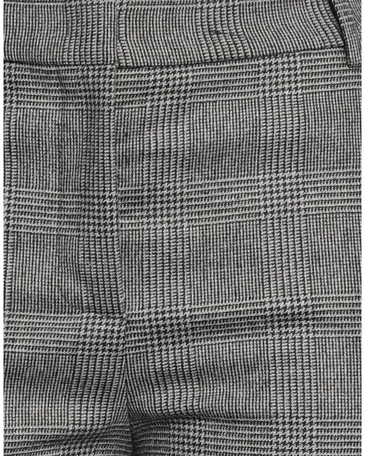 Pinko Gray Pants Polyester, Acrylic, Wool, Viscose, Elastane