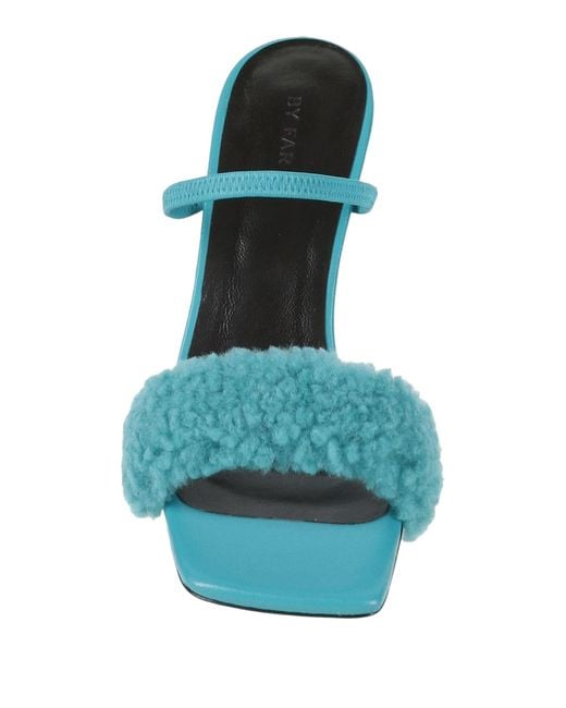 By Far Blue Sandals
