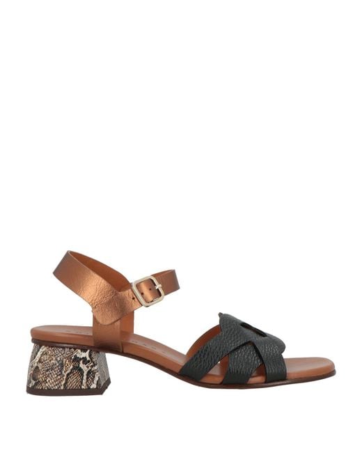 Chie Mihara Brown Sandals
