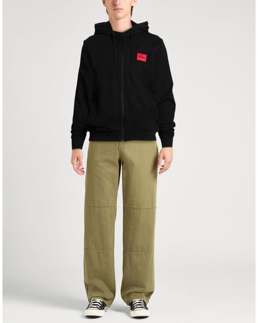 HUGO Black Sweatshirt for men