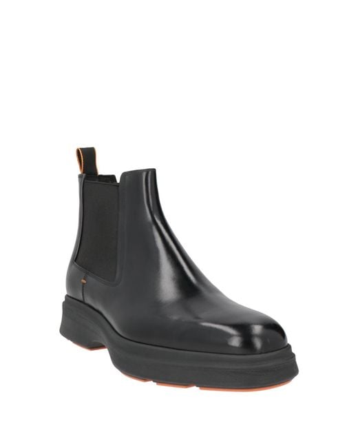 Santoni Stiefelette in Black für Herren