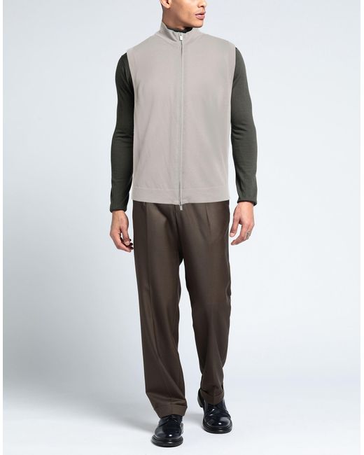 FILIPPO DE LAURENTIIS Strickjacke in Gray für Herren