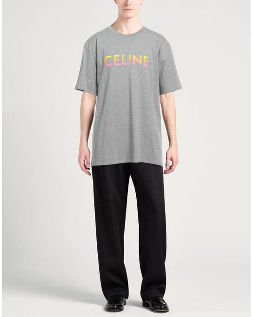 Céline Gray T-Shirt Cotton for men
