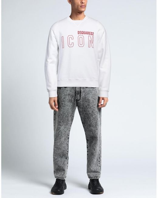 Sudadera DSquared² de hombre de color White
