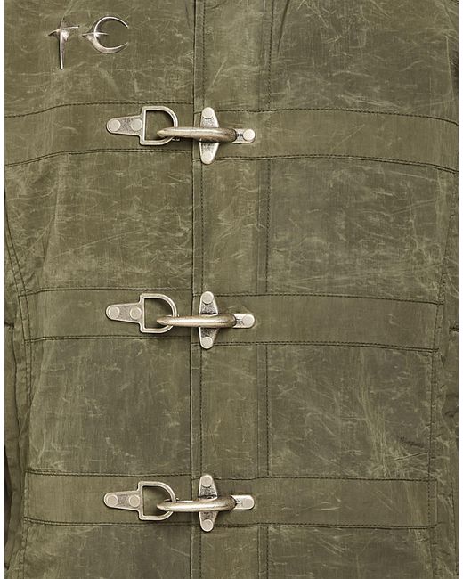 THUG CLUB Green Jacket for men