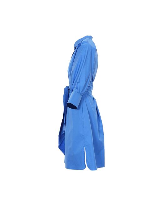 Max Mara Blue Mini-Kleid