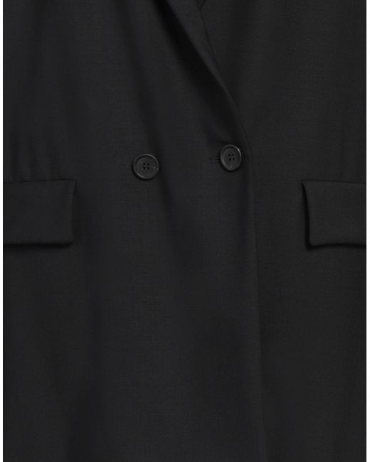 Fabiana Filippi Black Blazer Virgin Wool, Polyamide, Elastane