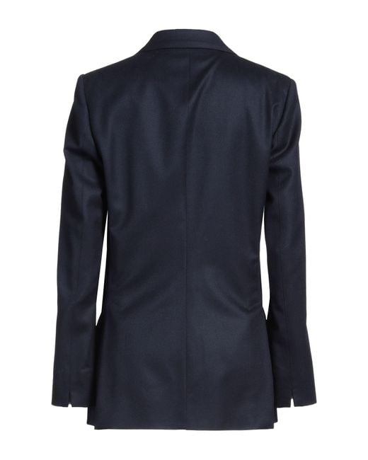 Lardini Blue Blazer Wool