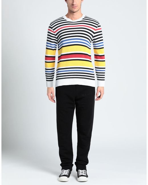 Daniele Alessandrini White Sweater for men
