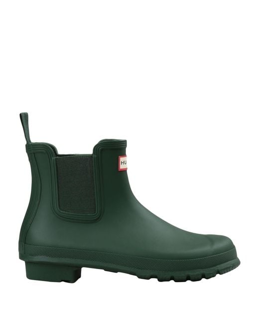 Botines De Caña Alta Hunter de color Green